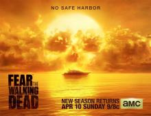 L’affiche de la saison 2 de Fear The Walking Dead.