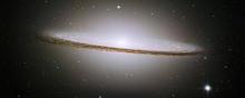 La galaxie du Sombrero photographiée par Hubble.