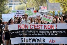 manifestation anti-viol en France