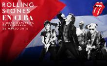 L'affiche du concert des Rolling Stones à Cuba.