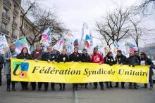 Syndicat Snes-FSU manifestation