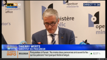 Thierry Werts substitut du procureur de Bruxelles.