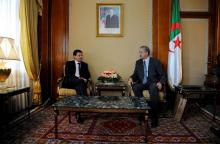 Abdelmalek Sellal et Manuel Valls en Algérie
