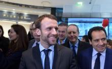 Emmanuel Macron le 6 janvier 2016.