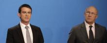 Manuel Valls et Michel Sapin.