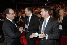 Hollande, Cambadélis et Valls.