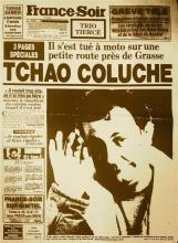 Une 20.06.1986 Mort Coluche FranceSoir