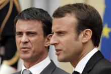 Emmanuel Macron Manuel Valls
