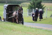 Des Amish en Amérique du Nord