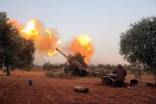combats alep syrie canons contre-attaque rebelles