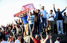 Turquie coup d'Etat foule 