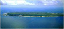 Une vue aérienne de Nauru