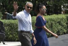 Barack Obama et son épouse.