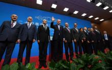 Les dirigeants des plus grandes économies et émergentes mondiales au G20 en Chine.