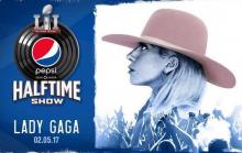Lady Gaga sur une affiche du prochain Super Bowl.
