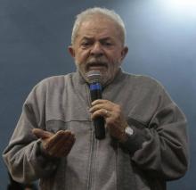 Lula ancien président Brésil Petrobras justice buste