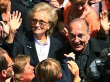 Jacques et Bernadette Chirac.