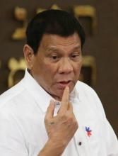 Rodrigo Duterte le président des Philippines