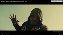 Michael Fassbender dans Assassin's Creed.