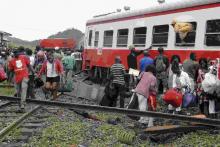 Le déraillement du train Yaoundé-Douala au Cameroun.