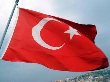 Le drapeau turc.
