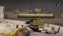 Missile antichar Etat islamique Défense Mossoul propagande