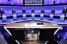 Primaire à droite troisième débat Sarkozy copé poisson juppé nkm Le Maire Fillon Les républicains