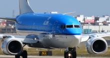 Un avion de la compagnie neerlandaise KLM