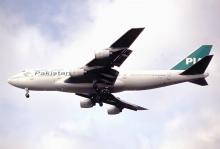 Un avion de la Pakistan International Airline