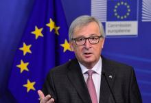 Le Président de la Commission européenne Jean-Claude Juncker le 13 février 2017 à Bruxelles