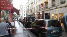 Perquisition rue de Ponthieu paris VIIIe 8e arrondissement Champs elysée louvre attaque militaire
