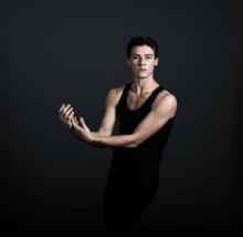 Une photo fournie par l'Opéra national de Paris le 3 mars 2017 de Hugo Marchand, nommé danseur étoil