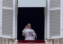 Le pape François, le 19 mars 2017 au Vatican