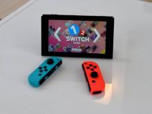 La console Switch de Nintendo, à New York le 3 mars 2017