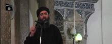 Le leader de l'Etat islamique, Abou Bakr Al-Baghdadi, proclame le califat sur la Syrie et l'Irak le 29 juin.