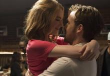 Film La La Land Emma Stone Ryan Gosling Baiser