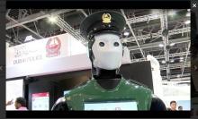 Robot Police Dubaï Humanoïde