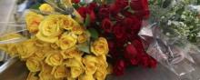 La rose est la fleur qui se vend le mieux lors de la Saint-Valentin.