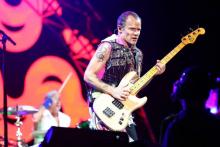 Le groupe Red Hot Chili Peppers se produit au Festival Lollapalooza, le 30 juillet 2016 à Chicago (I