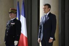 Le président Emmanuel Macron le 12 juin 2017 à l'Élysée