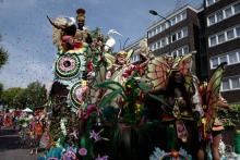 Le carnaval de Notting Hill à Londres, le 28 août 2017