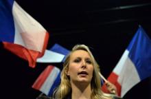 La députée FN du Vaucluse Marion Maréchal-Le Pen le 20 janvier 2017 à Fougères