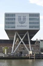 Le siège, à Rotterdam, du géant néerlandais de l'agro-alimentaire et des cosmétiques Unilever
