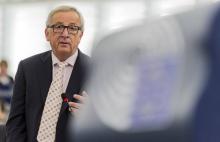 Le président de la Commission européenne Jean-Claude Juncker, le 24 octobre 2017 à Strasbourg