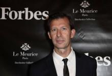Dominique Busso, le patron de Forbes France, lors de la soirée de lancement du magazine le 5 octobre