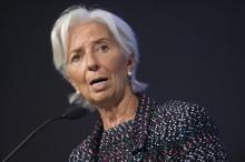 Christine Lagarde, la directrice générale du Fonds monétaire international (FMI), le 18 septembre 20