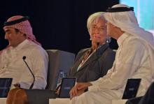 La directrice générale du Fonds monétaire international (FMI), Christine Lagarde, à Washington, le 1