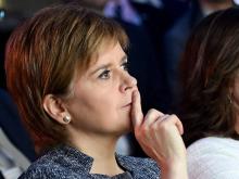 La Première ministre écossaise Nicola Sturgeon le 2 octobre 2017 à Aberdeen en Ecosse