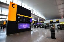 Le terminal des départs à l'aéroport Heathrow de Londres, le 23 avril 2014