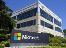 Le siège de Microsoft à Redmond (Etats-Unis), le 17 juillet 2014